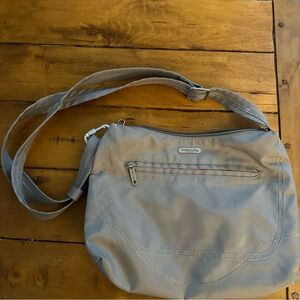 Travelon Beige Anti theft Crossbody Bag with Adjustable Strap